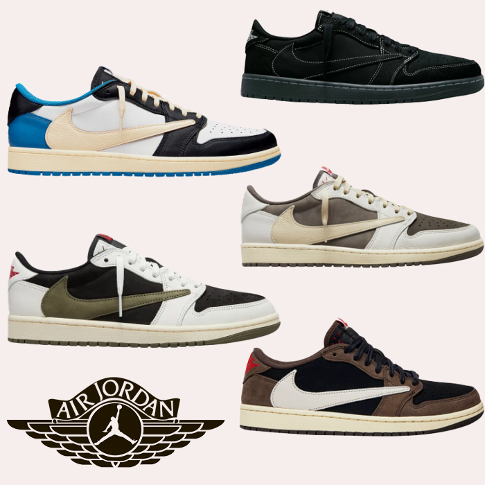 나이키 조던 1 x 트래비스 스캇 레트로 로우 OG SP 5종! -해외배송-