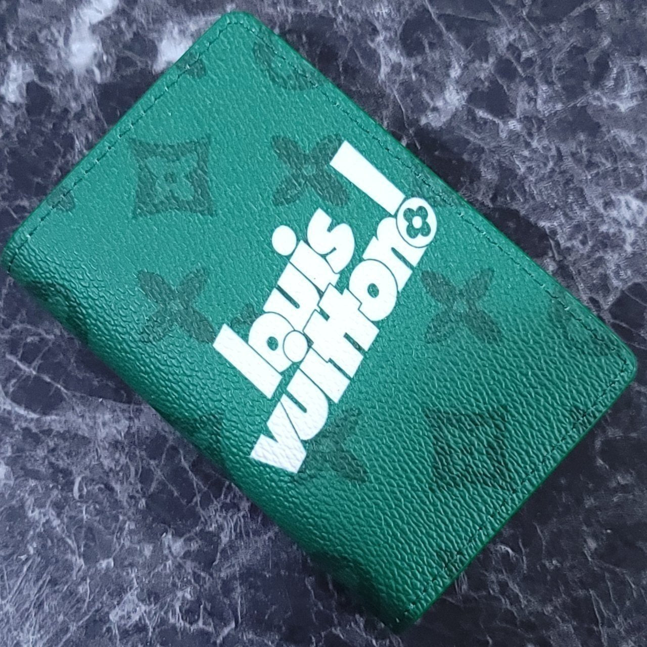 루이비통 포켓 오거나이저 카드지갑 - 그린