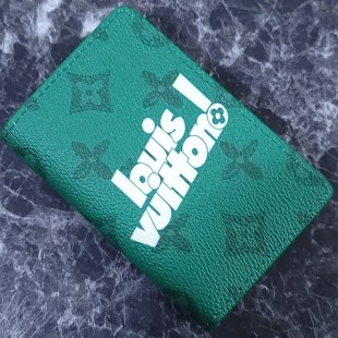 루이비통 포켓 오거나이저 카드지갑 - 그린