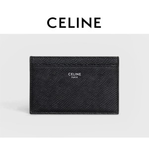 셀린느 그레인 카프스킨 카드지갑