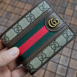구찌 오피디아 마몬트 GG로고 반지갑