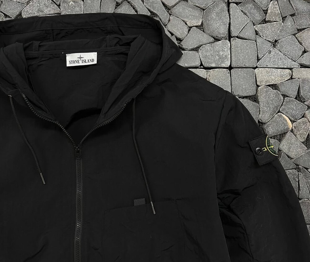 스톤아일랜드 유틸리티 나일론 후드 바람막이