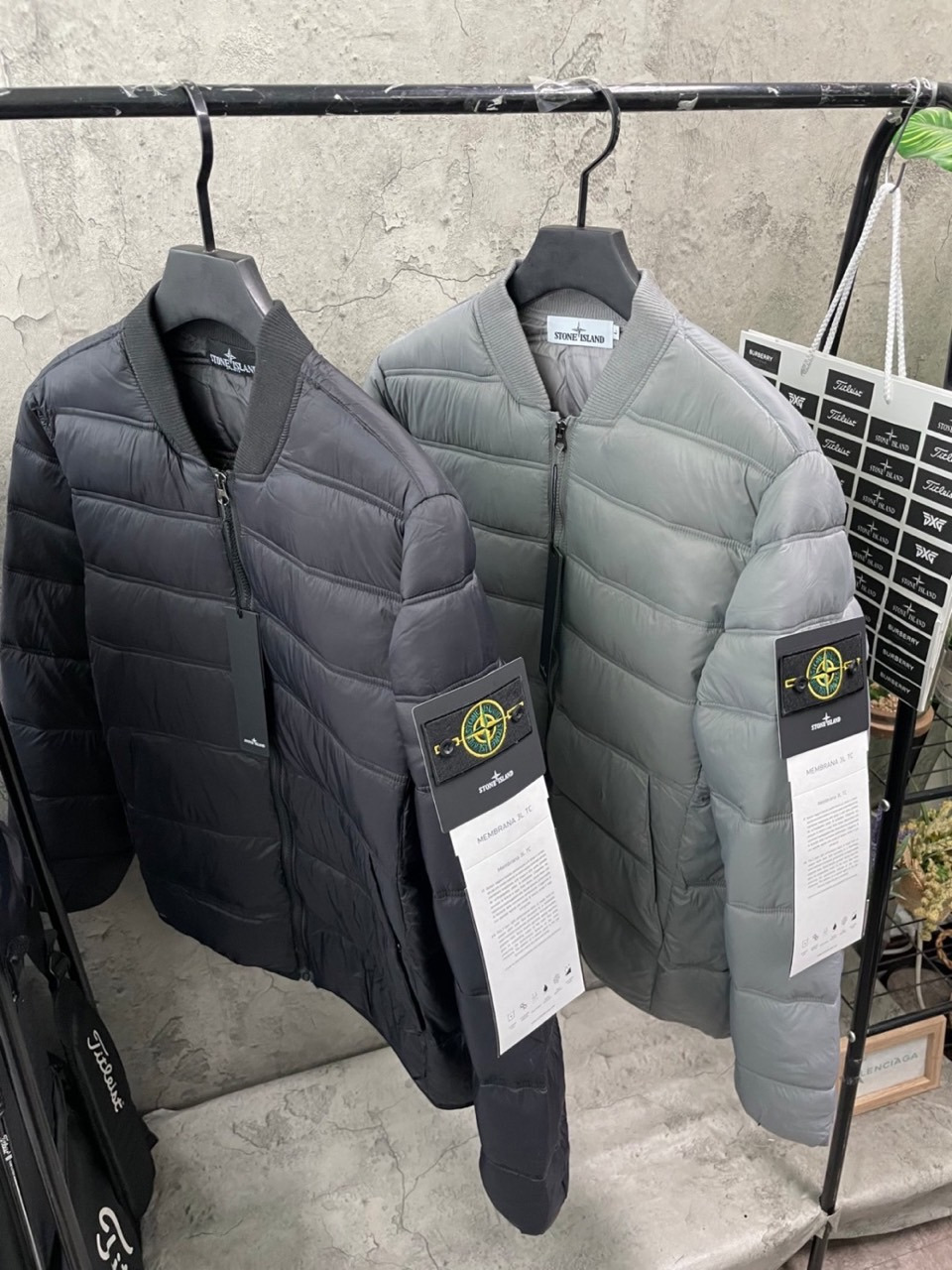 스톤아일랜드 시보리 패딩