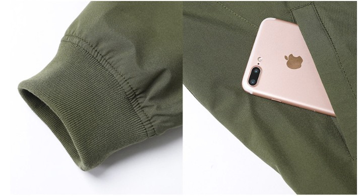 스톤아일랜드 와펜 항공 블루종 자켓