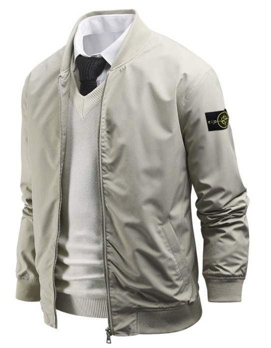 스톤아일랜드 와펜 항공 블루종 자켓