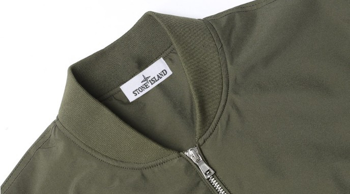 스톤아일랜드 와펜 항공 블루종 자켓