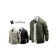 스톤아일랜드 와펜 항공 블루종 자켓