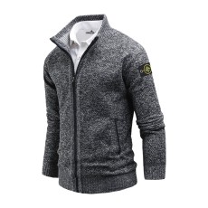 스톤아일랜드 보카시 기모 니트 집업