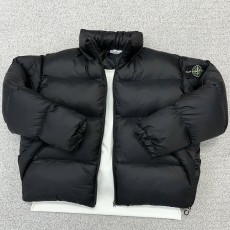 스톤아일랜드 글로시 다운 패딩점퍼