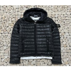 스톤아일랜드 와펜포인트 경량 후드패딩