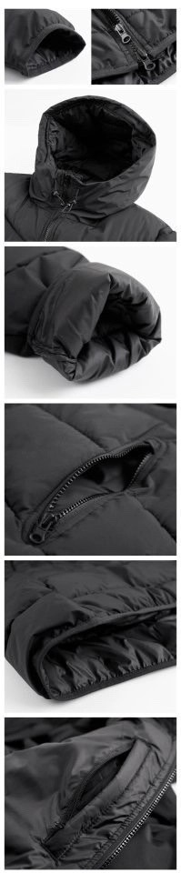 스톤아일랜드 절개후드 롱패딩