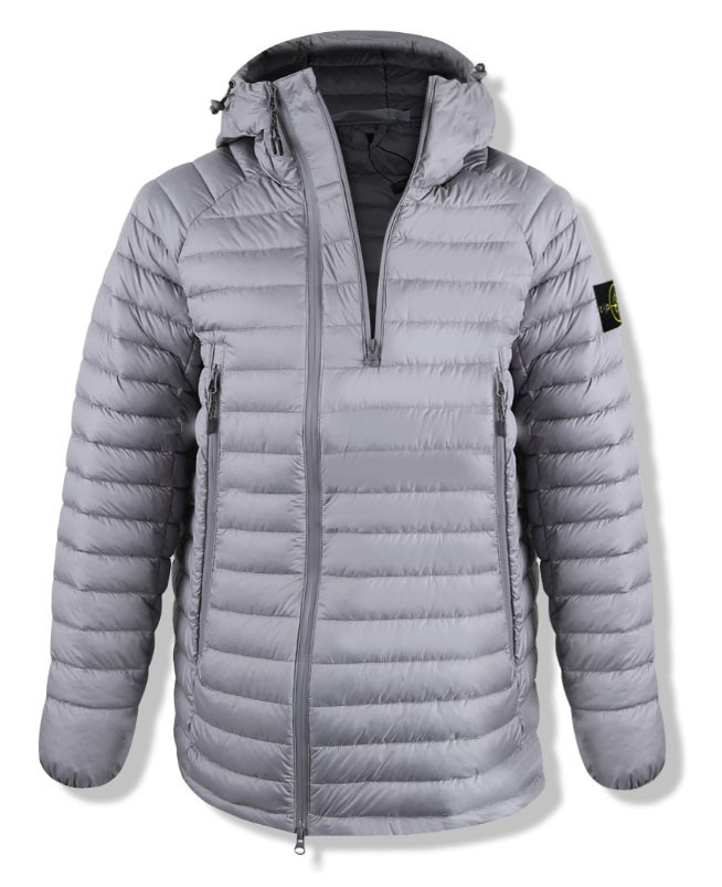 스톤아일랜드 테크 빅지퍼 경량패딩