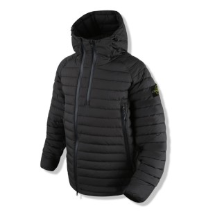 스톤아일랜드 테크 빅지퍼 경량패딩