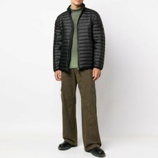 스톤아일랜드 덕다운 와펜포인트 경량패딩