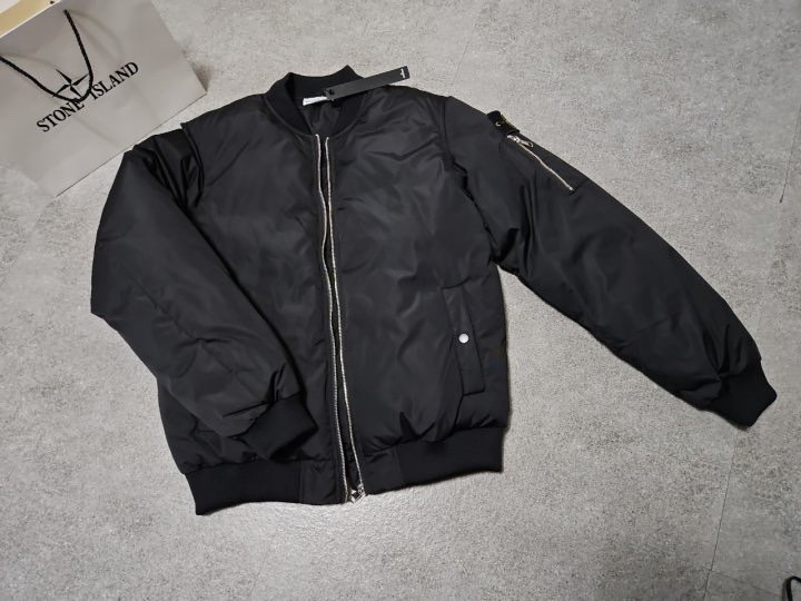 스톤아일랜드 와펜패치 항공패딩
