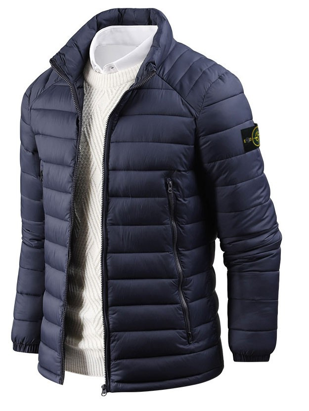 스톤아일랜드 투웨이 지퍼 경량 패딩