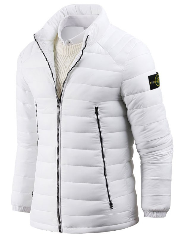 스톤아일랜드 투웨이 지퍼 경량 패딩