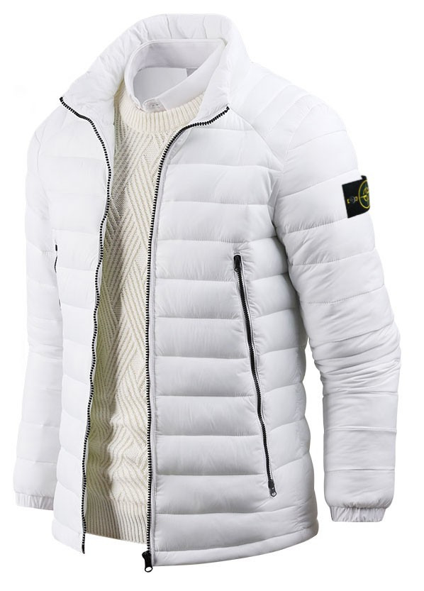 스톤아일랜드 투웨이 지퍼 경량 패딩