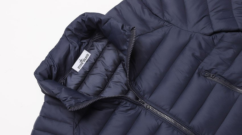 스톤아일랜드 투웨이 지퍼 경량 패딩
