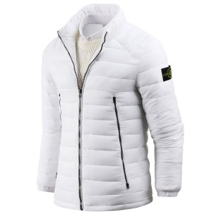 스톤아일랜드 투웨이 지퍼 경량 패딩