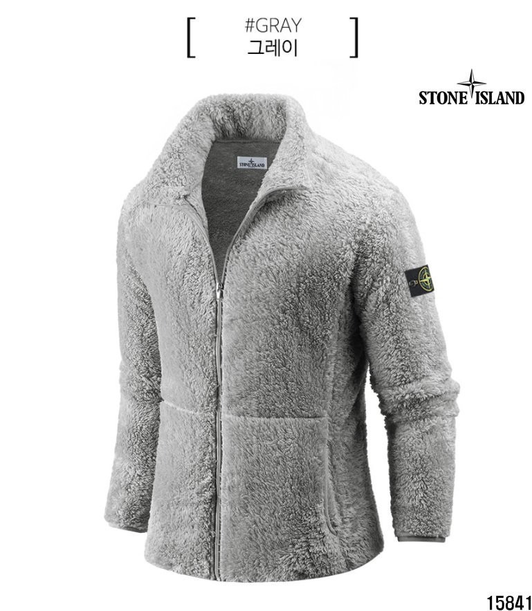 스톤아일랜드 히팅 보아털 후리스