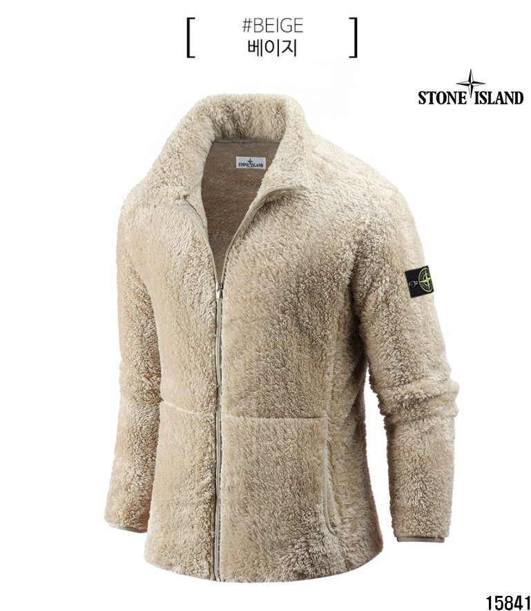 스톤아일랜드 히팅 보아털 후리스