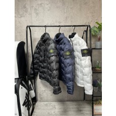 스톤아일랜드 패턴 경중량 패딩