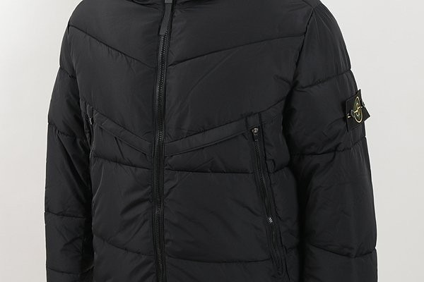 스톤아일랜드 후드중량 패딩