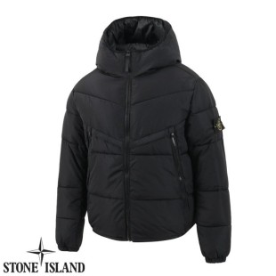 스톤아일랜드 후드중량 패딩