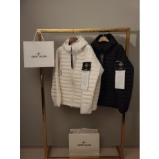 스톤아일랜드 와펜패치 덕다운경량 패딩