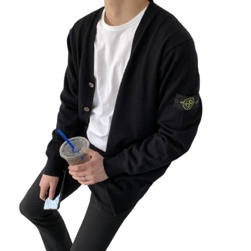 스톤아일랜드 캐시미어 가디건