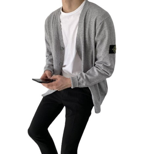 스톤아일랜드 캐시미어 가디건