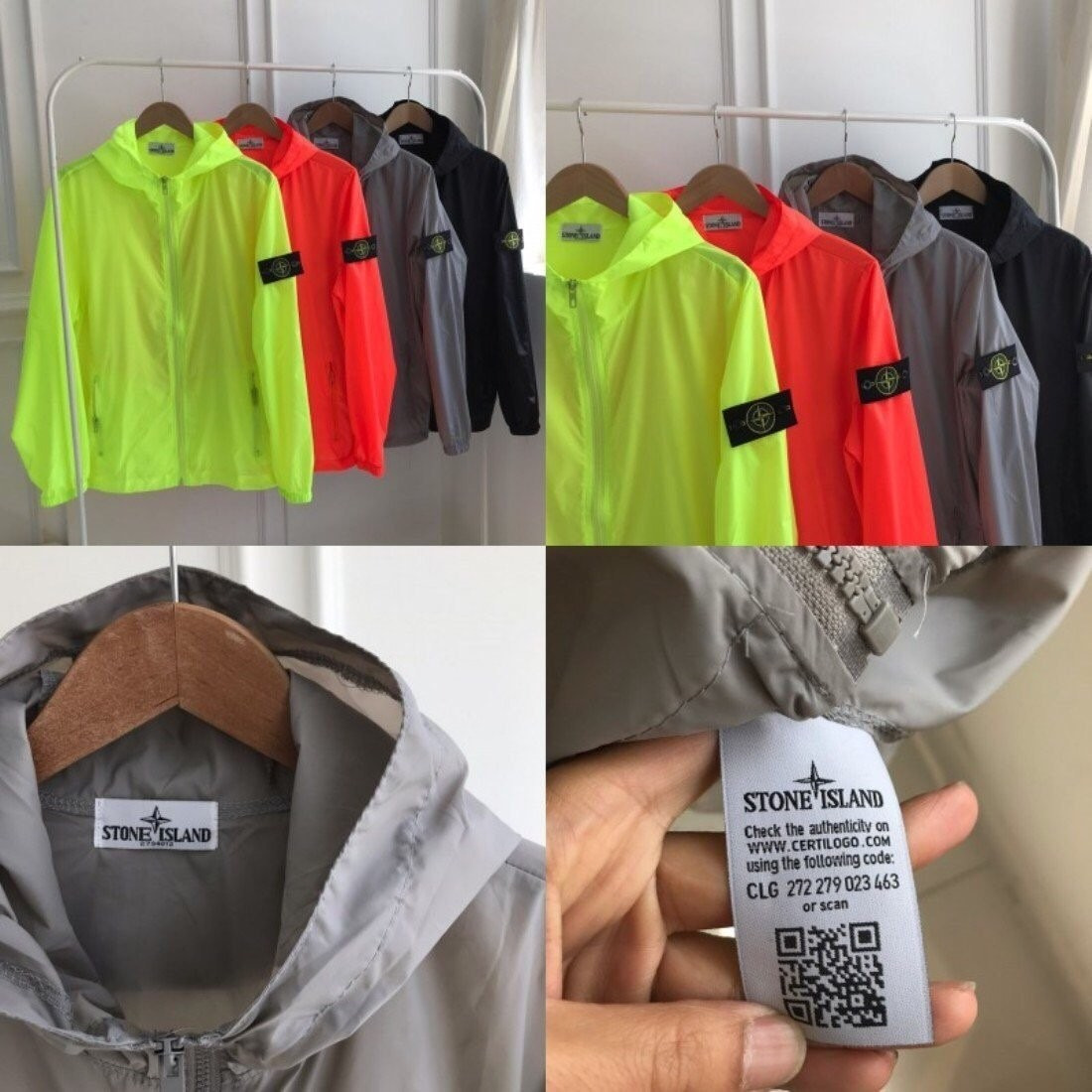 베이직 스트링 윈드스토퍼 바람막이