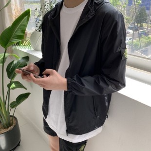 베이직 스트링 윈드스토퍼 바람막이