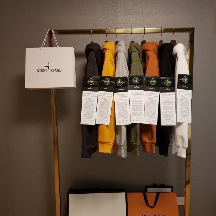 스톤아일랜드 후드티셔츠 (기모)