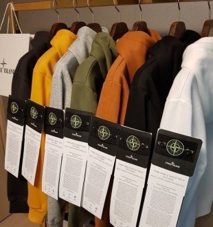 스톤아일랜드 후드티셔츠 (기모)