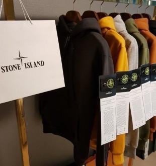 스톤아일랜드 후드티셔츠 (기모)