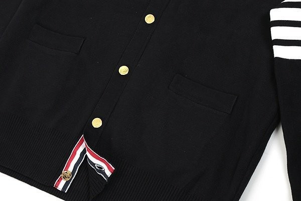 톰브라운 사선 골드버튼 가디건