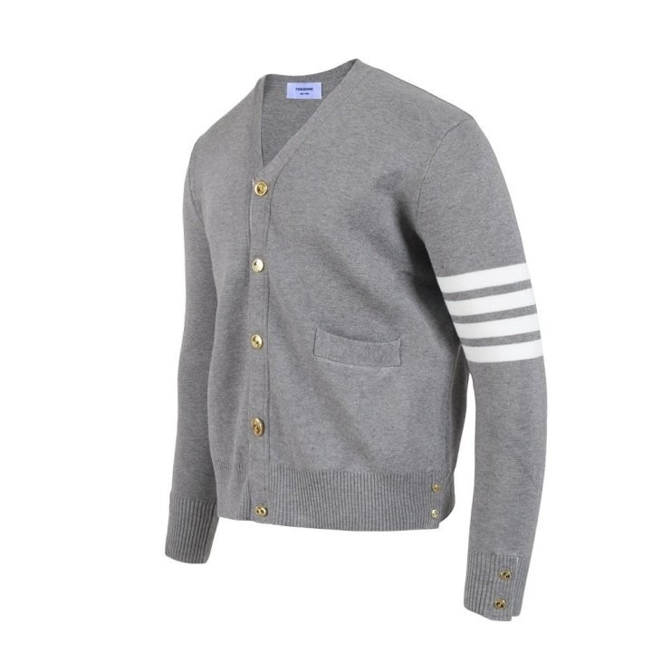 톰브라운 사선 골드버튼 가디건