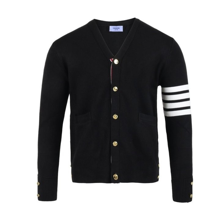 톰브라운 사선 골드버튼 가디건