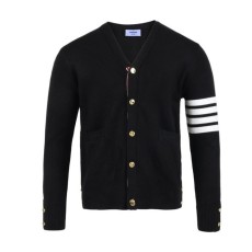 톰브라운 사선 골드버튼 가디건