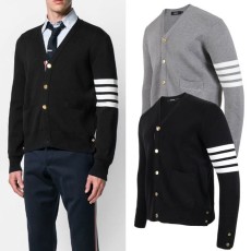 톰브라운 사선 골드버튼 가디건