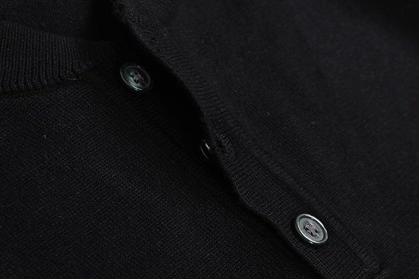 톰브라운  오픈라운드 사선 울 니트