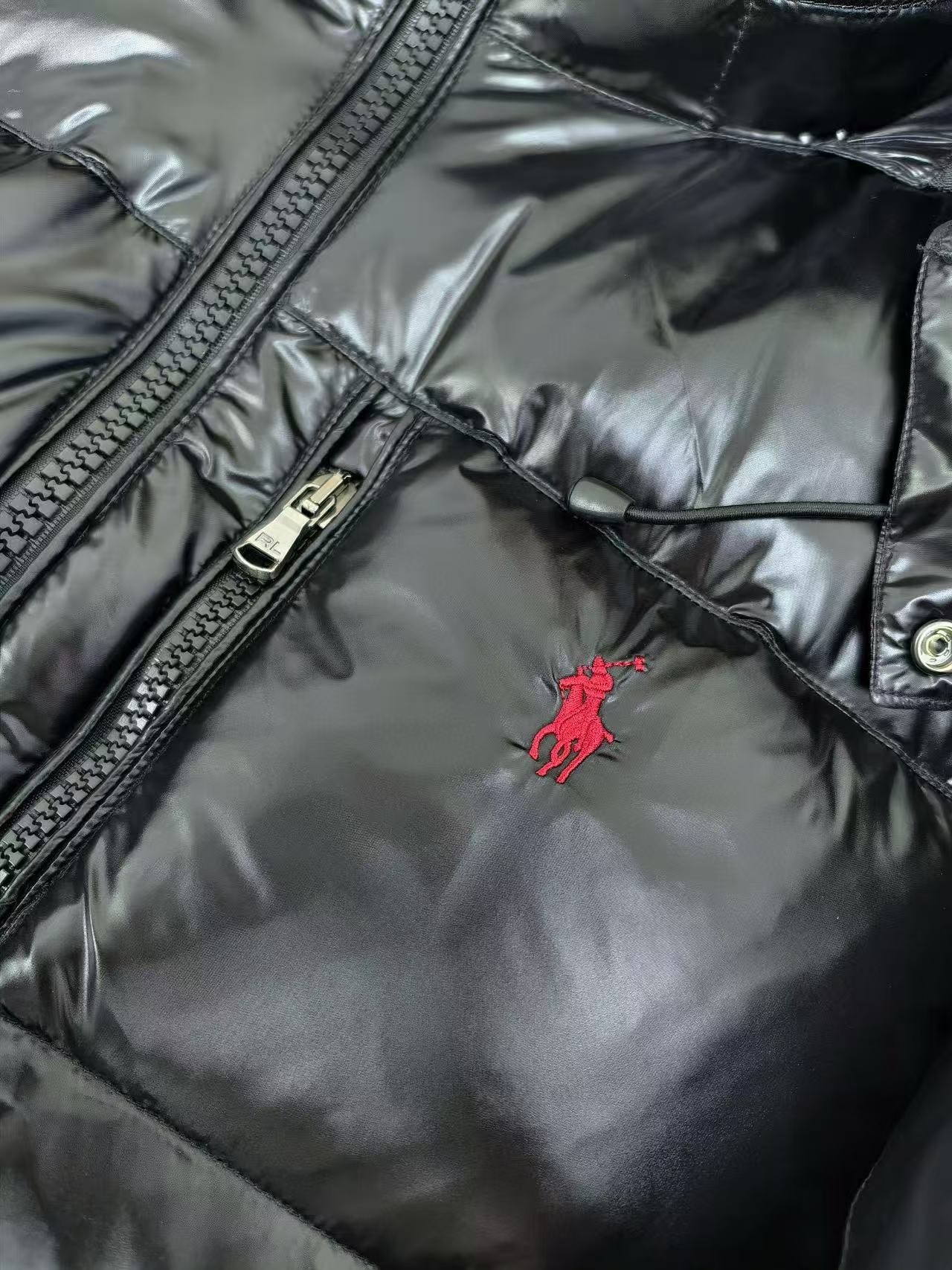 폴로 패딩 (유광)