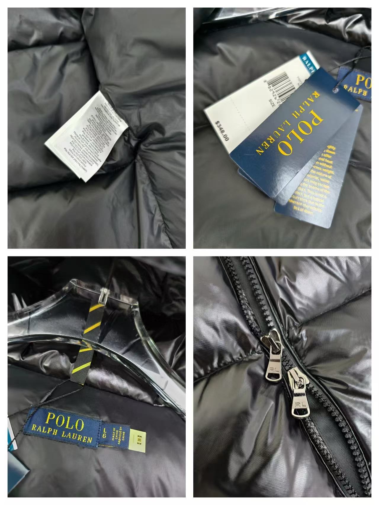폴로 패딩 (유광)