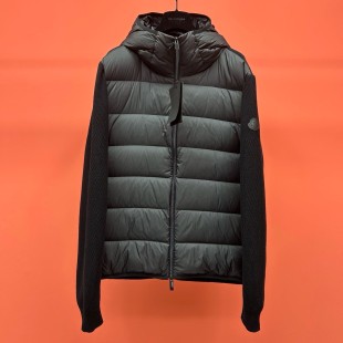 몽클레어 맨즈 후드 니트 경량 패딩