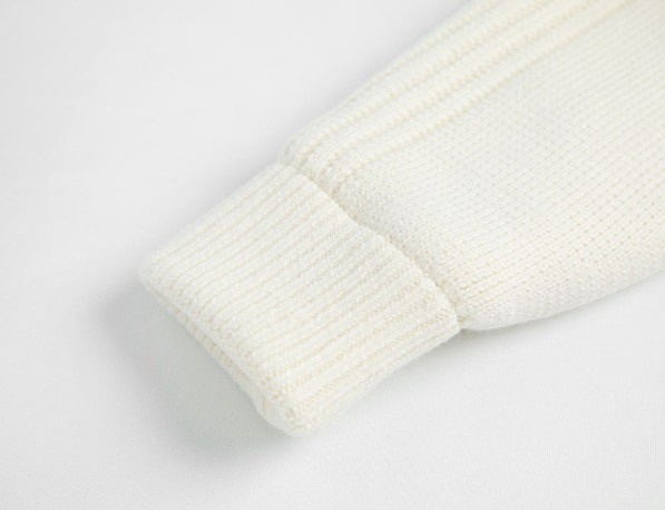 몽클레어 코듀로이 덕다운 니트 패딩