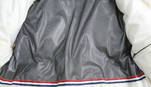 몽클레어 코듀로이 덕다운 니트 패딩