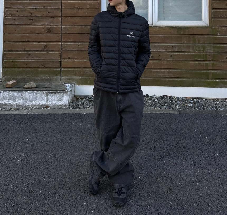 아크테릭스 노아 스냅 경량 후드패딩