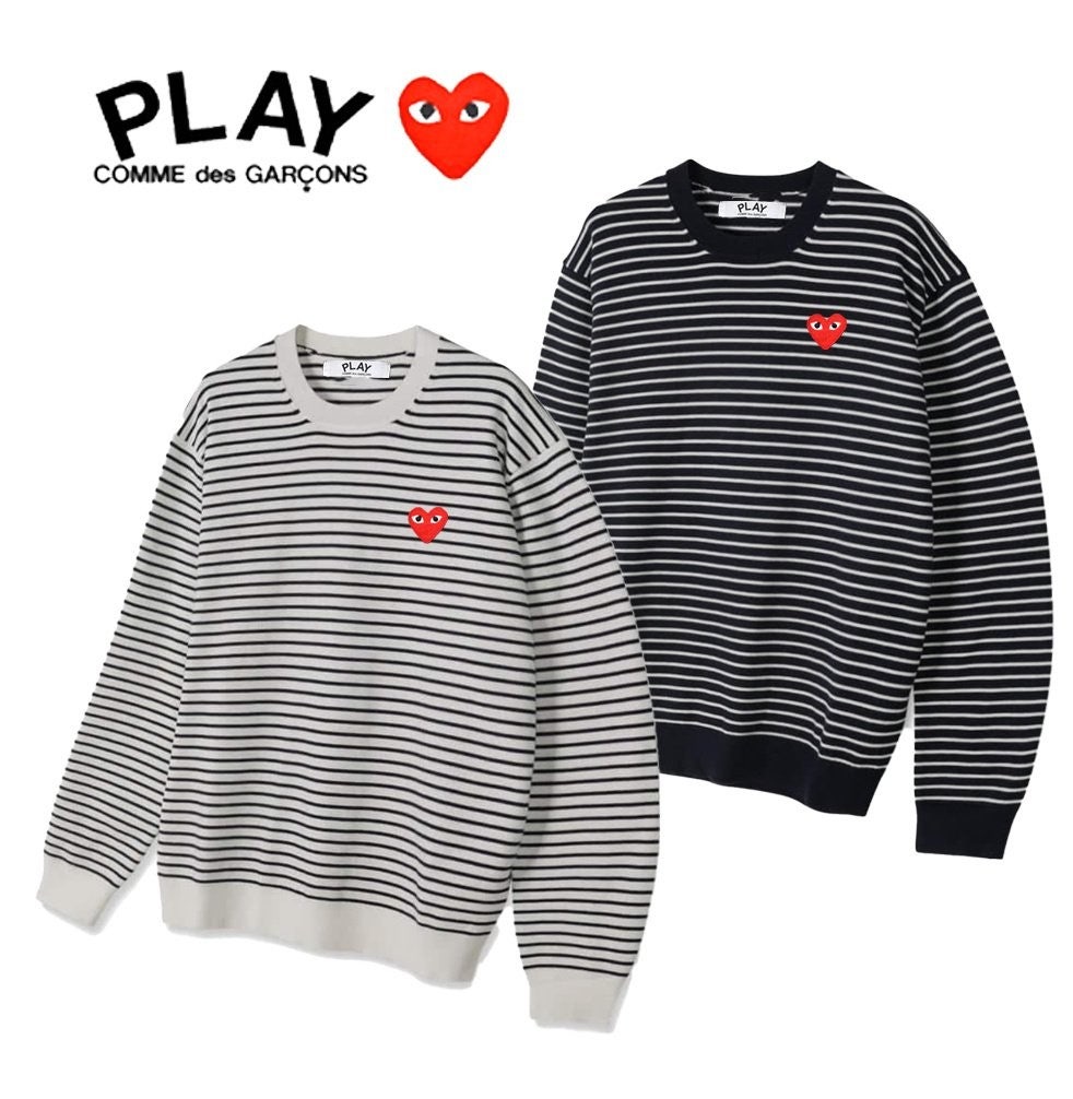 꼼데가르송 워셔블 단가라니트 (2color)